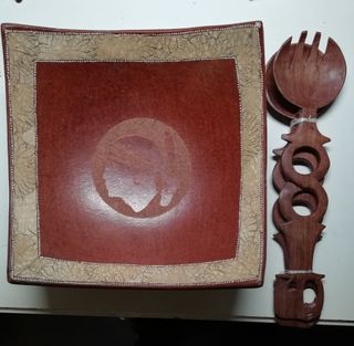 Vassoio Corso e posate Africane