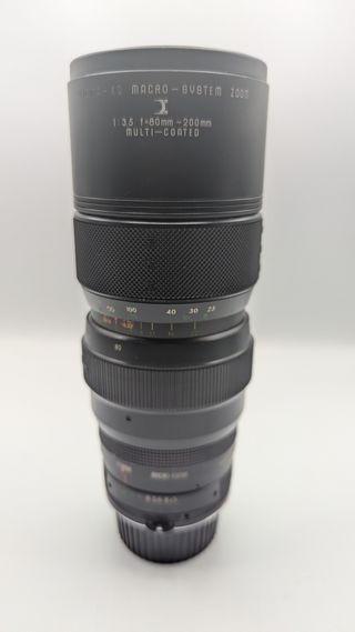 Objetivo Sigma 80-200 f3.5 XQ Macro