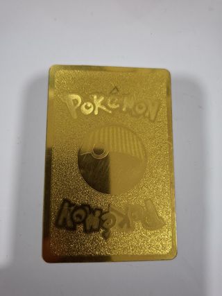 CARTA POKEMON MEDICHAM DORADA