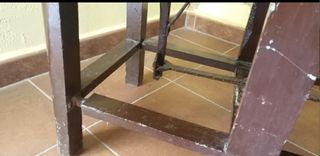 Balanza antigua. Pesas antiguas