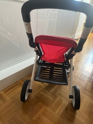 Silla y carrito muñecas