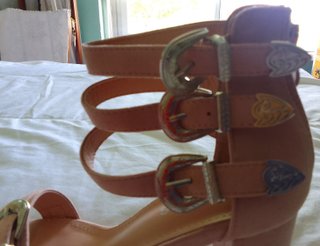 zapato mujer T39 rosa,tacón/hebillas SIN ESTRENAR