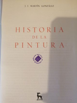 LIBRO ANTIGUO "HISTORIA DE LA PINTURA"