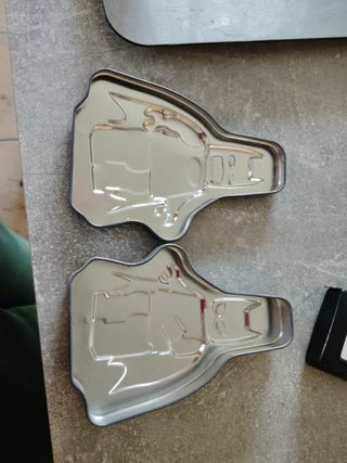 Cajita metal lego Batman y batigirl