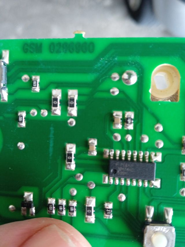 Placa electrónica cafetera krups 