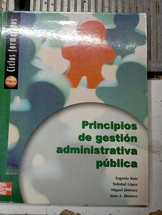 Principios de gestión administrativa pública, ciclos formativos, grado medio