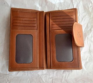 Cartera piel auténtica