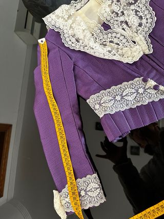 Traje fallera niña con TODO! 5-7 años