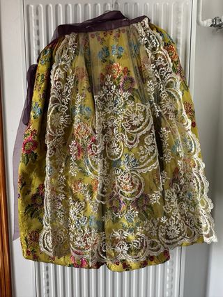 Traje fallera niña con TODO! 5-7 años