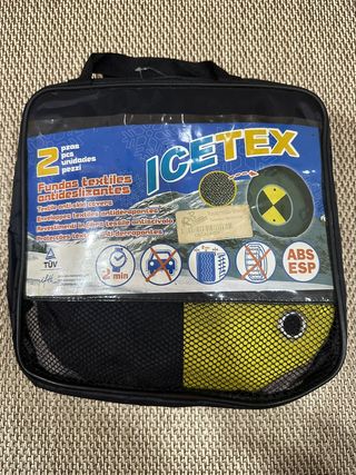 Fundas de Nieve Textiles (Cadenas de Tela) - Talla