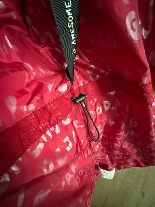 Chaqueta abrigo desigual