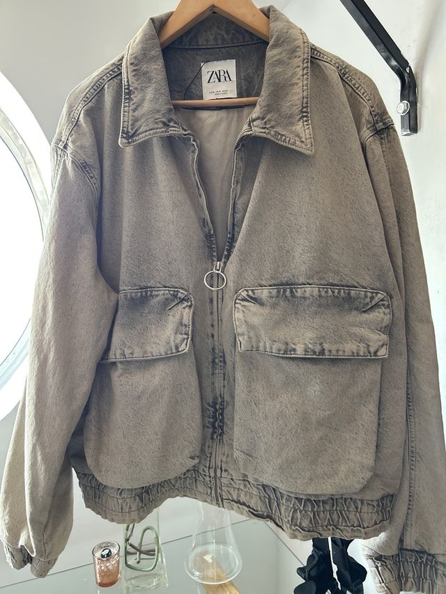 Chaqueta vaquera de Zara para hombre talla XT