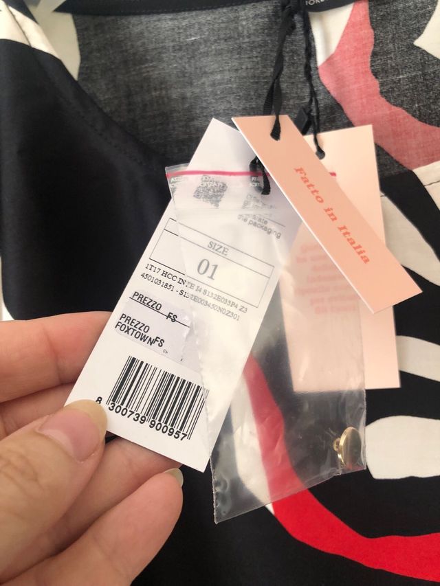 Casacca top viscosa Fiorella Rubino one size over