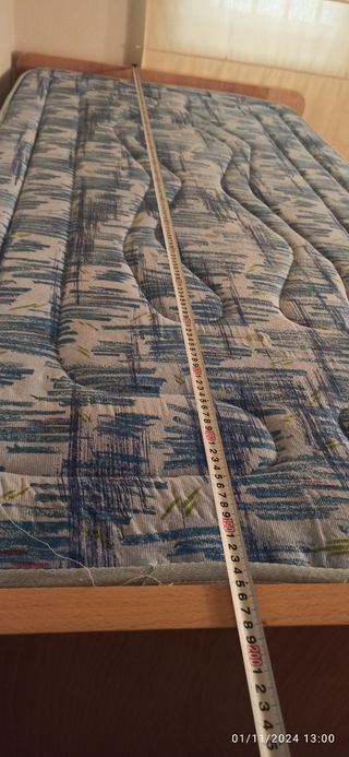 3 camas literas tipo apilable, madera maciza