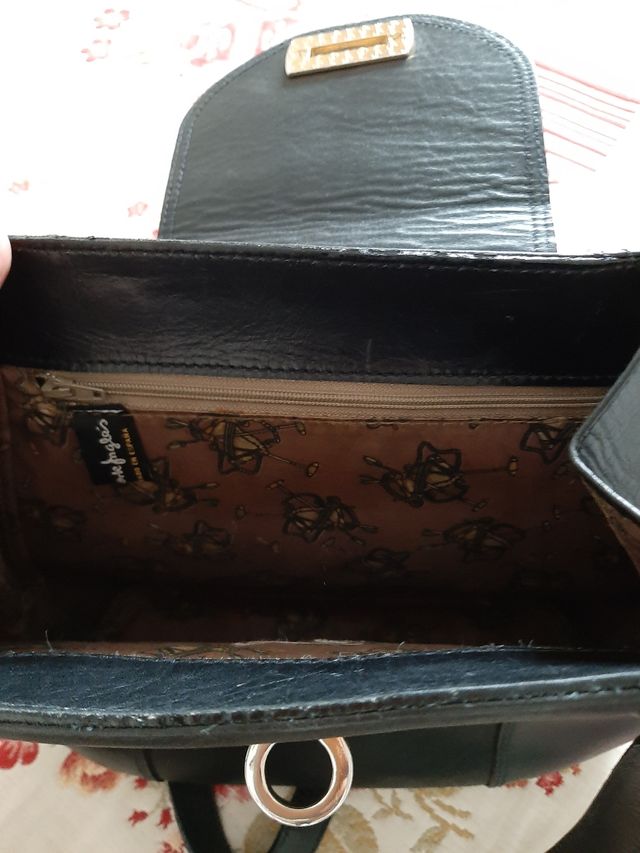 Bolso de cuero del corte inglés