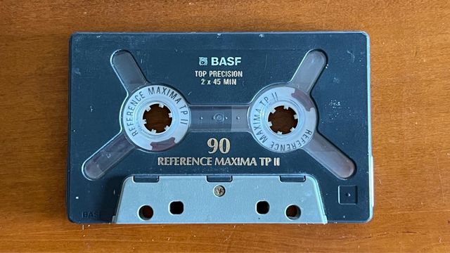 One Tape Cassette BASF reference maxima TP II