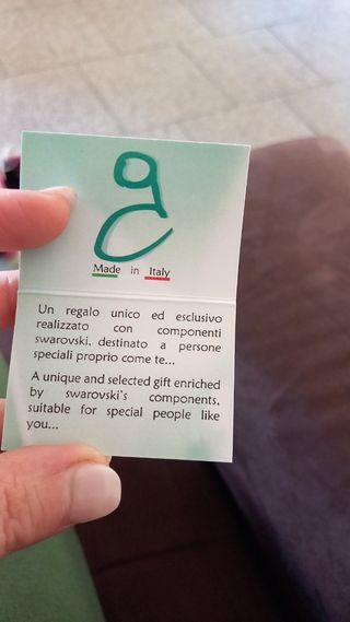 Oggetti regalo 🎁 componenti swarovski