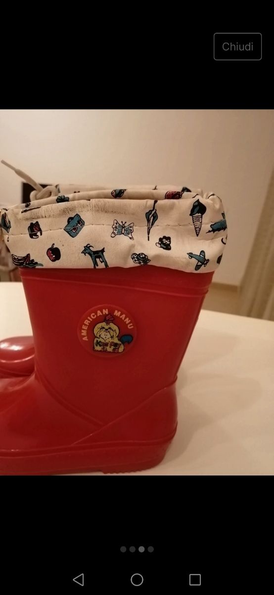 Galosce bambini, taglia 30