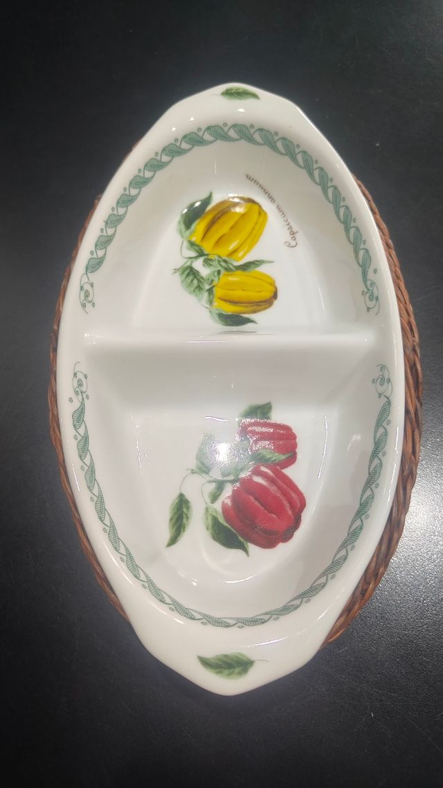 Antipastiera due scomparti