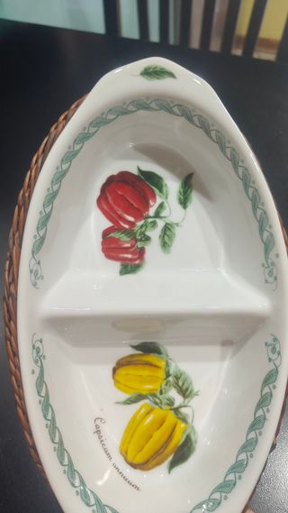 Antipastiera due scomparti