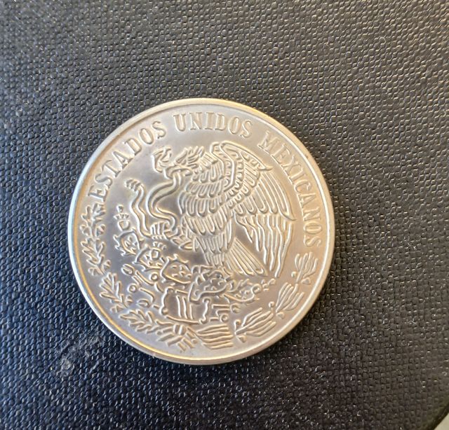 100 Pesos 1978 Argento 