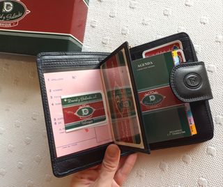 Cartera unisex de piel de Ubrique