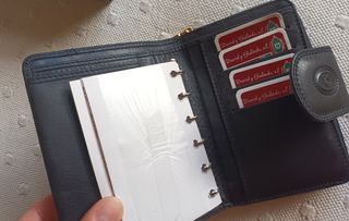 Cartera unisex de piel de Ubrique