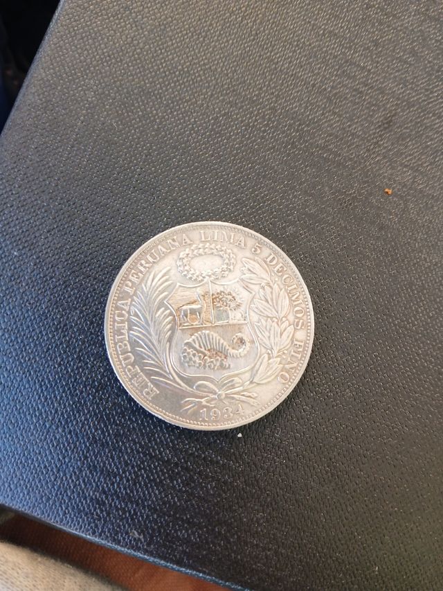 1 Sol del 1934 Argento 