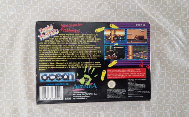 Daniel el Travieso Super Nintendo