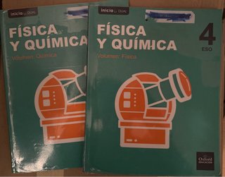 Libros de fisica y quimica de 4 ESO