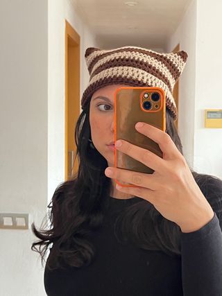 Gorro hecho a mano 