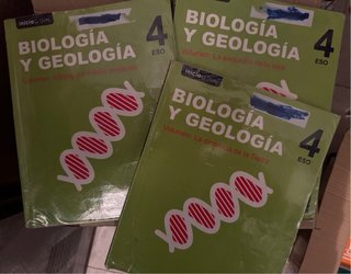 Libros de biologia de 4 ESO