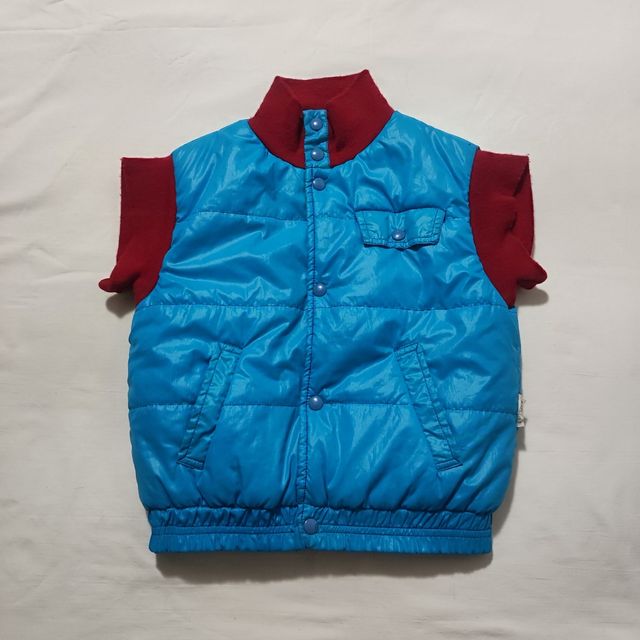 Giubbotto imbottito smanicato bambino