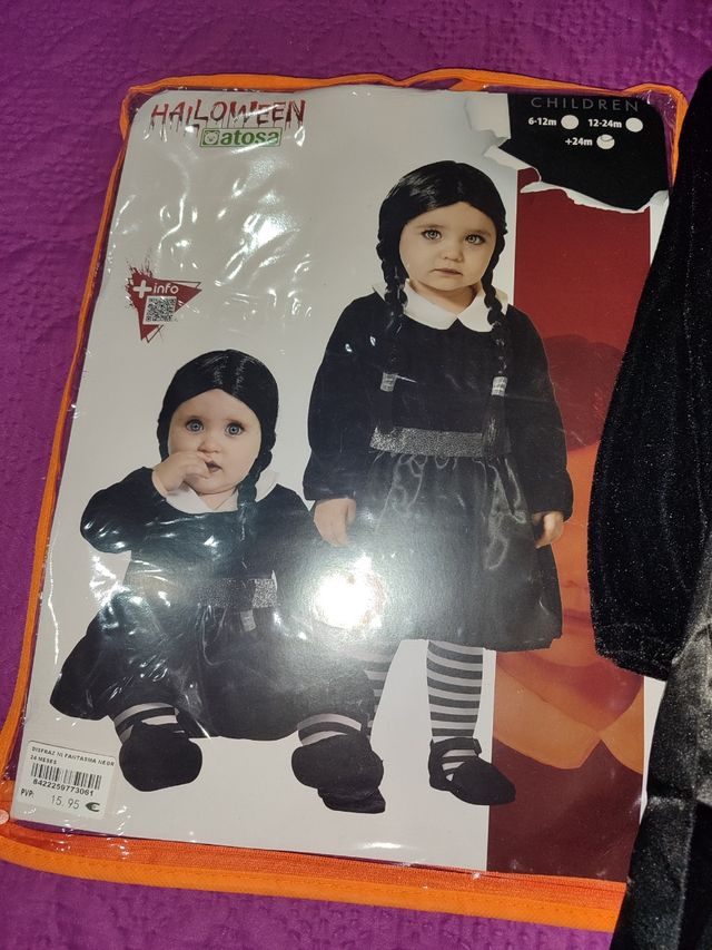 Disfraz Miércoles 24 meses