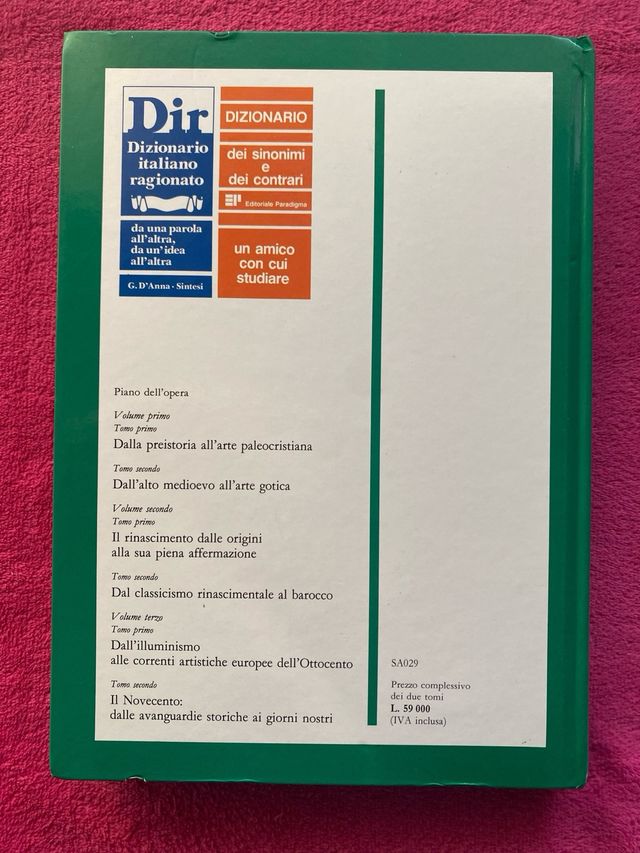 Libro storia dell’arte Pietro Adorno