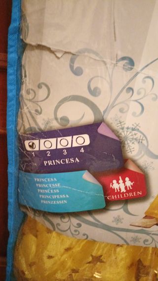 Disfraz Princesa Bella niña