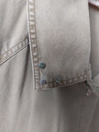 Camisa Zara Talla S estilo militar