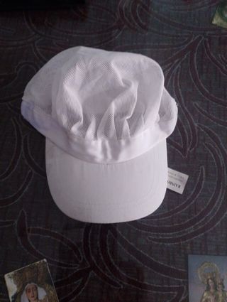 Gorra color blanco d cocinera . Córdoba 