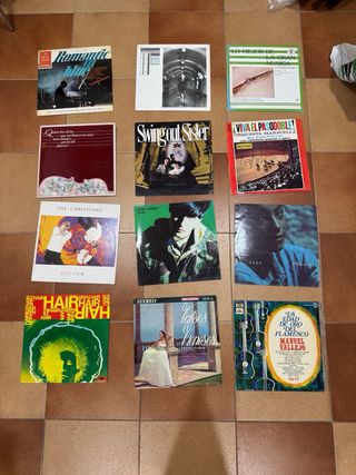 Lote de discos de vinilo 1