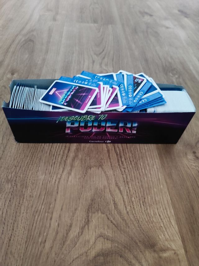 Cartas Marvel Carrefour 