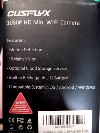 Mini Cámara de Seguridad