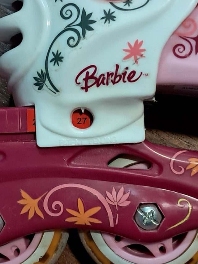 Patines en línea Barbie talla 27-29