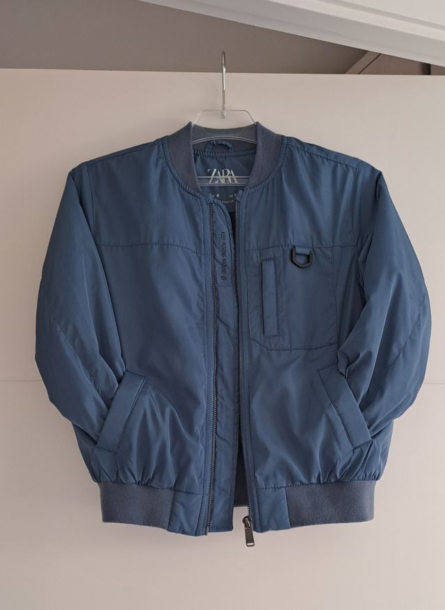 Cazadora Bomber Azul ZARA KIDS niños