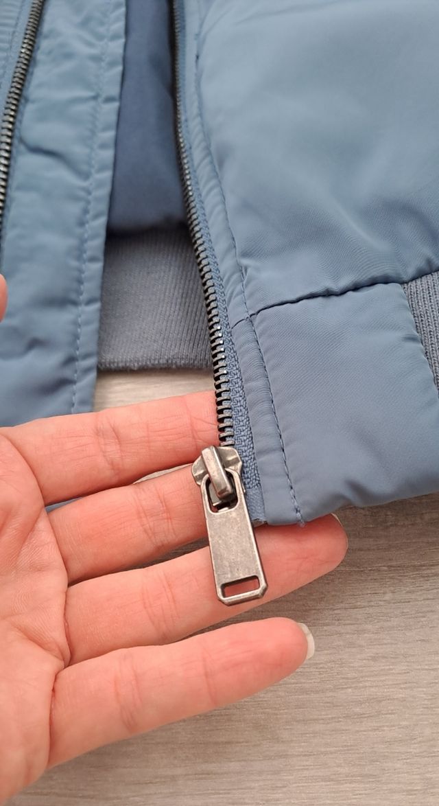 Cazadora Bomber Azul ZARA KIDS niños