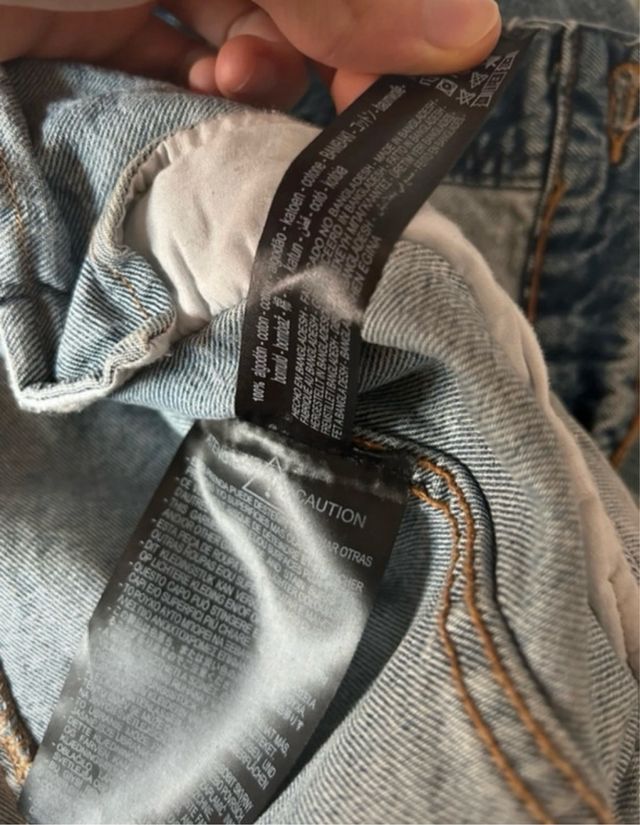 Zara - Giacca demin di jeans unisex 