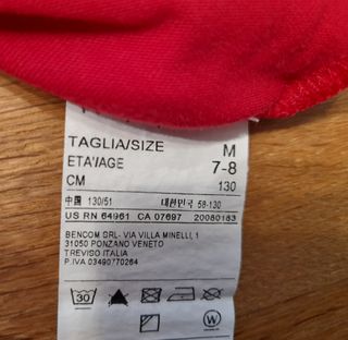 3 maglie Benetton bambino tg.130/140