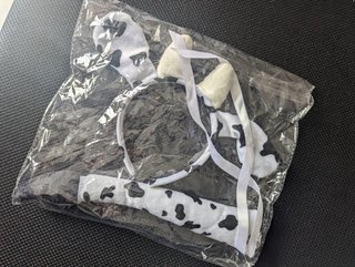 Disfraz de vaca infantil
