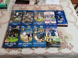 9 Videocassette VHS Fantastica Inter, Vieri, 90 an