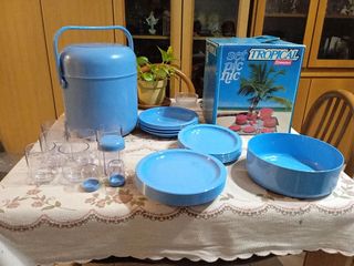 Set Pic-Nic Tropical BOLL 6 Persone colore Blu mai