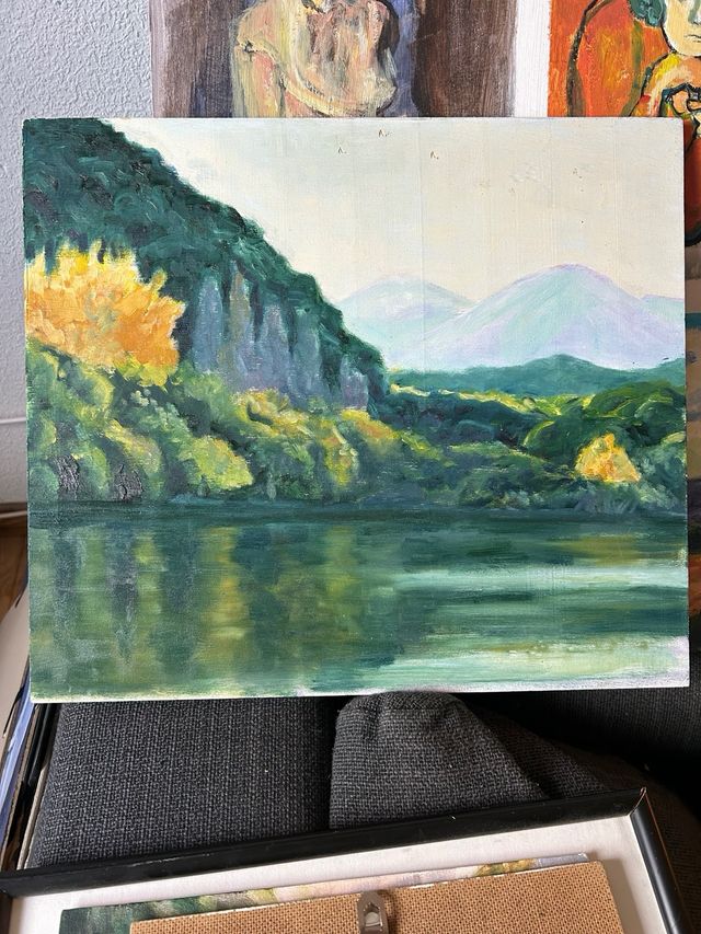 Acrílico sobre tabla